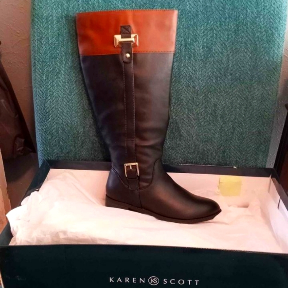 Wide calf Karen Scott boots